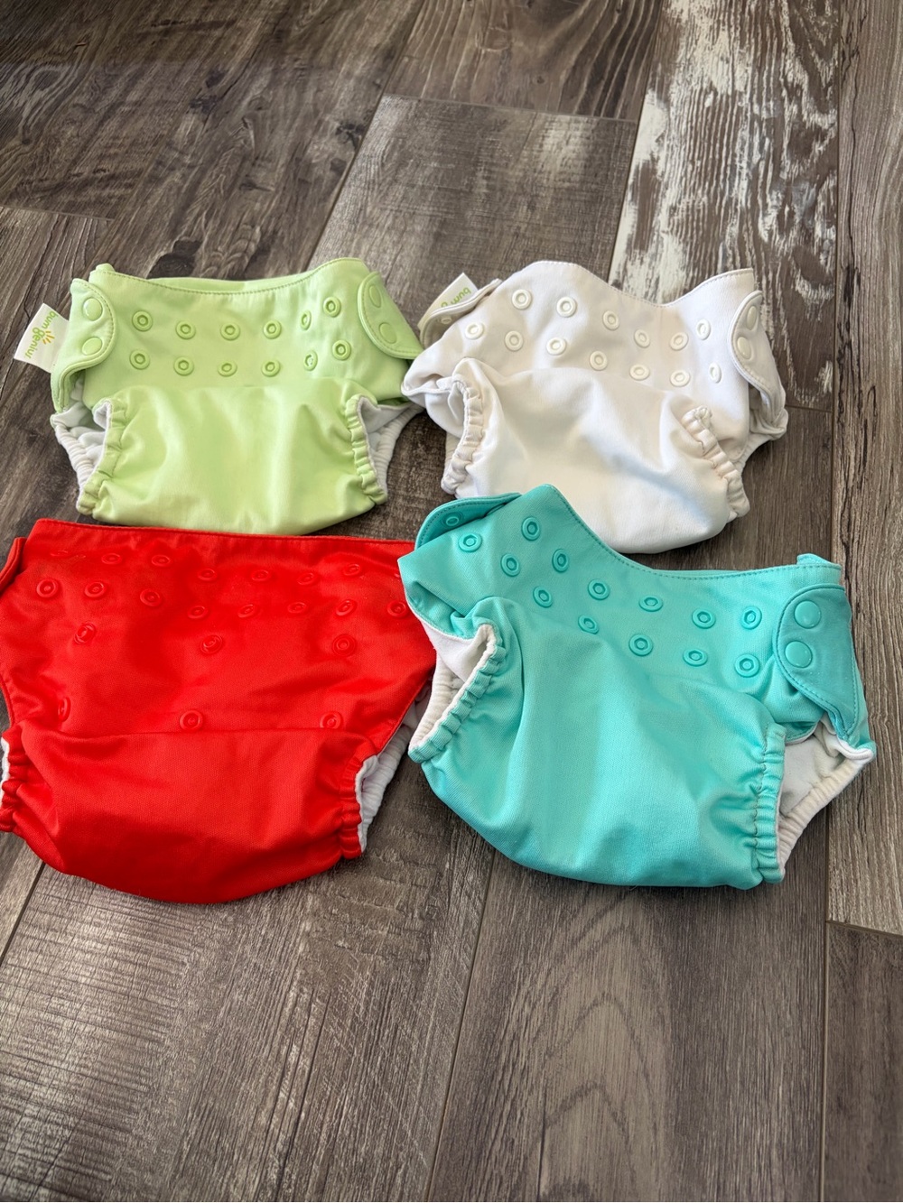 7 piece BumGenius diaper set